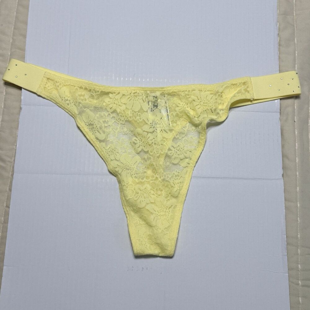 Victorias Secret Panties 4 Pack | PINK | New With Tags | Thong/String | High Leg - Picture 11 of 13
